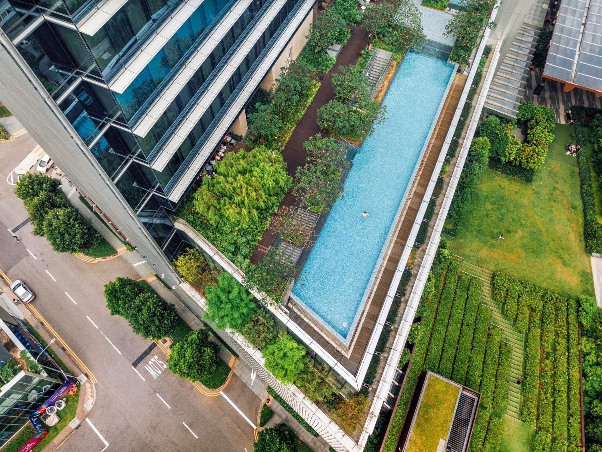 Sofitel Singapore City Centre Kültér fotó